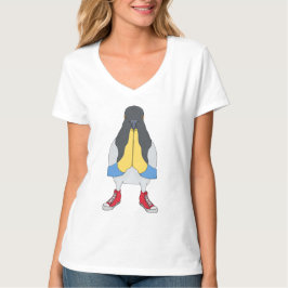 靴を履いたハト Tシャツ