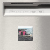 靴を履いたビーチ マグネット (インサイチュ (食洗機))