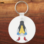 靴を履いた鳩 キーホルダー (裏面)