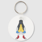 靴を履いた鳩 キーホルダー (裏面)