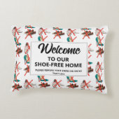 靴を履かない家へようこそ アクセントクッション (裏面)