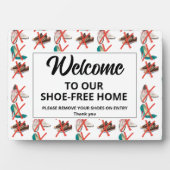 靴を履かない家へようこそ フォトプラーク (正面)