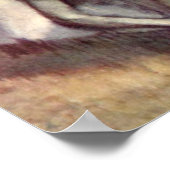 靴を結ぶダンサー。エドガー・デガ ポスター (角)