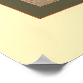 靴を結ぶダンサー～エドガー・デガ ポスター (角)