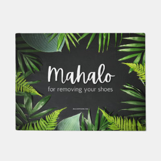 靴を脱いでね MAHALO - ドアマット 玄関マット