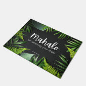 靴を脱いでね MAHALO - ドアマット 玄関マット (アングル)