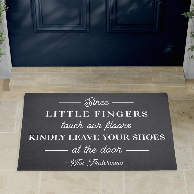 靴を脱いで下さいパーソナライズされた ドアマット (クリエイターアップロード済み)