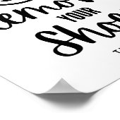 靴を脱いで下さい ポスター (角)