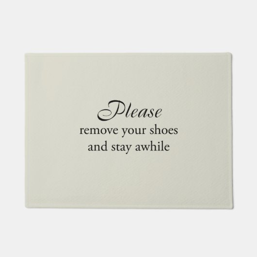靴を脱いで暫くフロアマット ドアマット (正面)