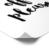 靴オフプリント、靴を取り除く ポスター (角)