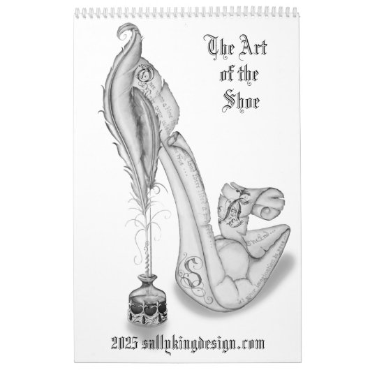 靴カレンダー2025 カレンダー (カバー)