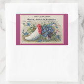 靴ビクトリアンシール 長方形シール (バッグ)