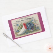 靴ビクトリアンシール 長方形シール (封筒)