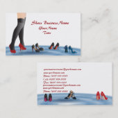 靴ビジネス名刺 名刺 (正面/裏面)