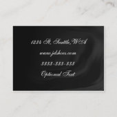 靴ファッション名刺 名刺 (裏面)