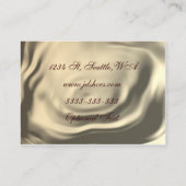 靴ファッション名刺 名刺 (裏面)