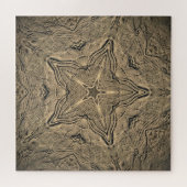 『靴プリント』 ジグソーパズル (横)