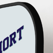 靴下に合わせたかわいい猫の寿命が短すぎる ピックルボールラケット (左詳細)