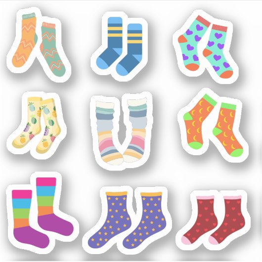 靴下のシール シール (正面)