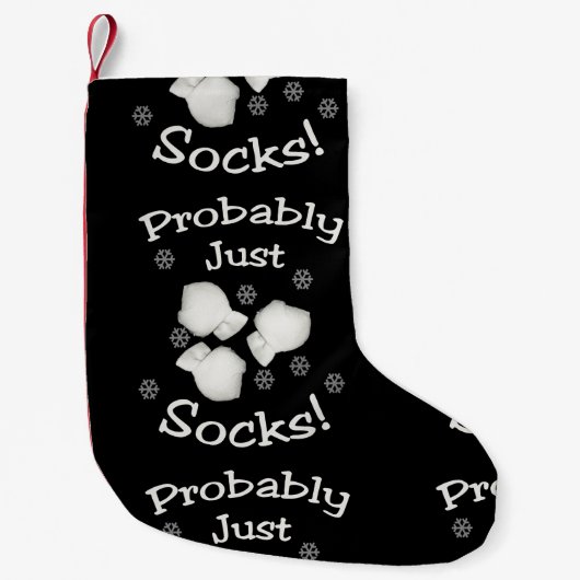 靴下のストッキング スモールクリスマスストッキング (正面)