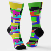 靴下の丈七アート素焼き ソックス (傾斜あり)