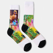 靴下デザイン ソックス (右)