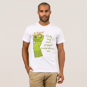 靴下パペット Tシャツ (正面フル)