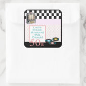 靴下ホップ スクエアシール (バッグ)