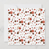 靴下モンキー、消防車の少年ベイビーシャワー招待状 招待状 (裏面)