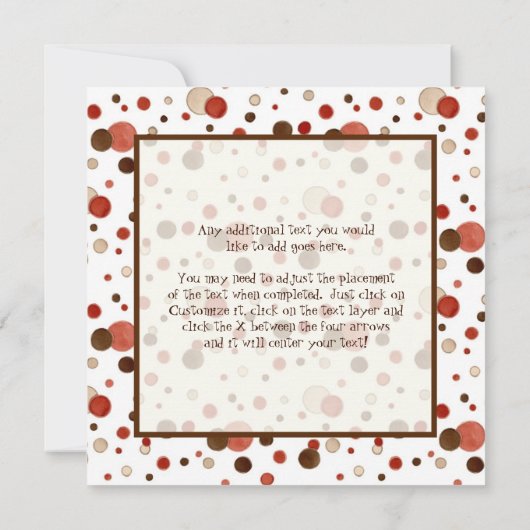 靴下モンキー、消防車の少年ベイビーシャワー招待状 招待状 (裏面)