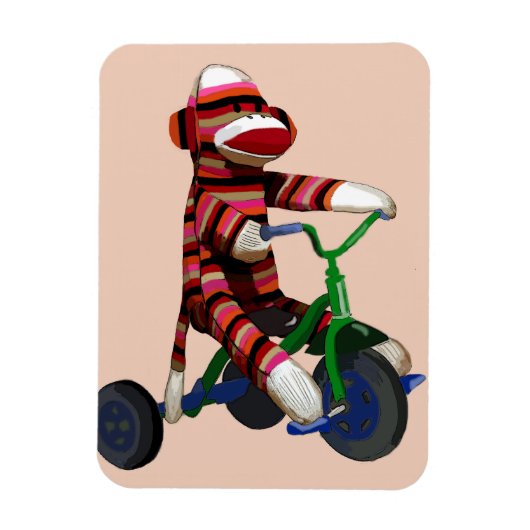 靴下三輪車 マグネット (縦)