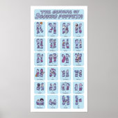 靴下人形のゲノム ポスター (正面)