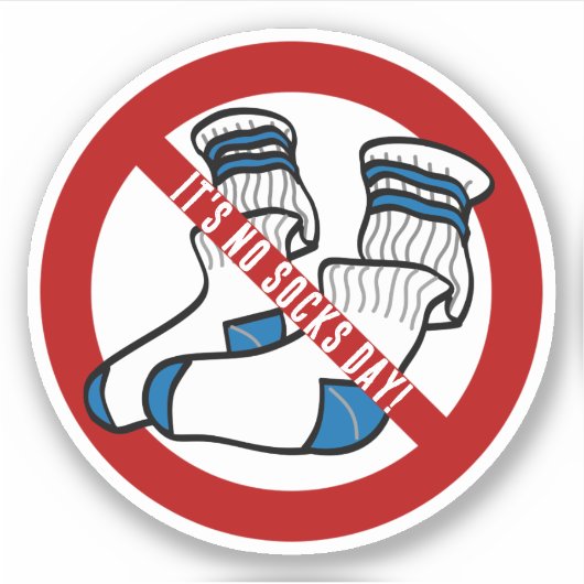 靴下無し シール (正面)