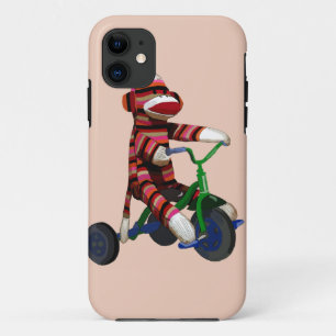 靴下猿三輪車 iPhone 11 ケース