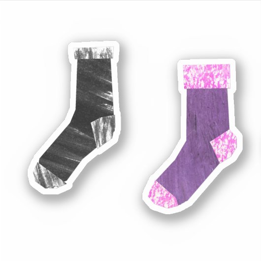 靴下 シール (正面)