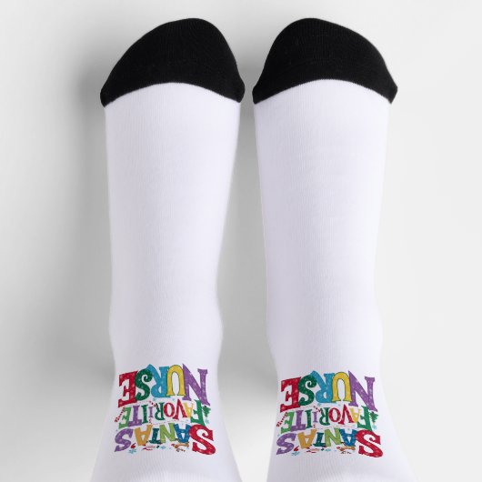 靴下 – ナース – サンタ (上部)