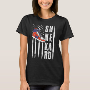 靴中毒性Shopaholic SnkrヘッドマニアックファナティックSn Tシャツ