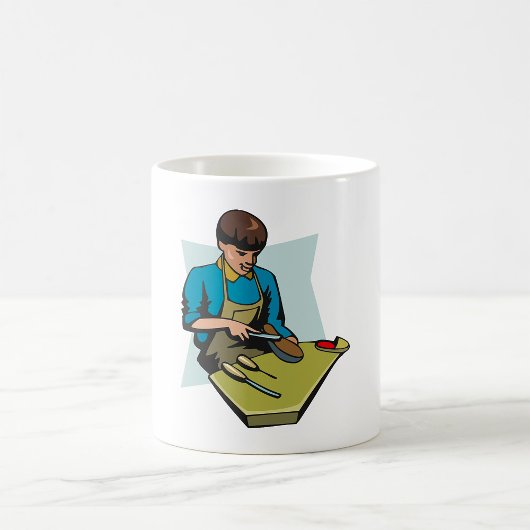 靴修理コブラーヴィンテージ靴屋 コーヒーマグカップ