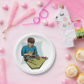 靴修理コブラーヴィンテージ靴屋 ペーパープレート (パーティー)