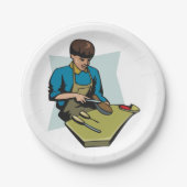 靴修理コブラーヴィンテージ靴屋 ペーパープレート (正面)