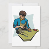 靴修理コブラーヴィンテージ靴屋 招待状 (正面)