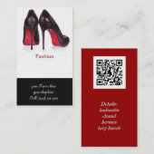 靴名刺 名刺 (正面/裏面)