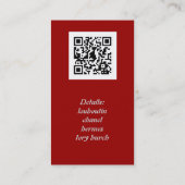 靴名刺 名刺 (裏面)