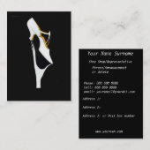 靴名刺 名刺 (正面/裏面)