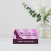 靴屋のための名刺 名刺 (スタンド正面)