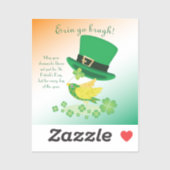 靴屋のラッキーフライトシール シール (シート)