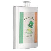 靴屋のラッキーフライトビニールフラッ包まれたク フラスク (右)