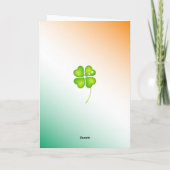 靴屋のラッキーフライト サンキューカード (裏面)