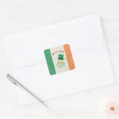 靴屋のラッキーフライト スクエアシール (封筒)