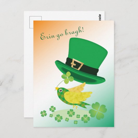 靴屋のラッキーフライト ポストカード (正面/裏面)